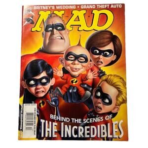 Mad Magazine #448 "The Incredibles" December 2004 Vintage